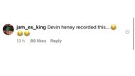 This user suggested that it was Devin Haney, who allegedly recorded the moment.(via/Instagram/akademiks)
